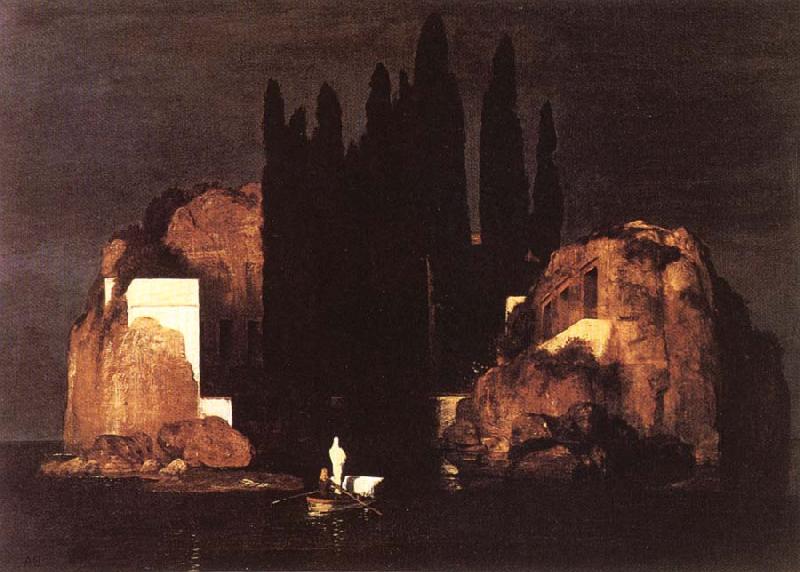 Arnold Bocklin The Isle of the Dead oil painting image